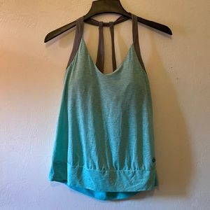 *SOLD* Prana Work Out Top with Built-in Sports Bra Size M
